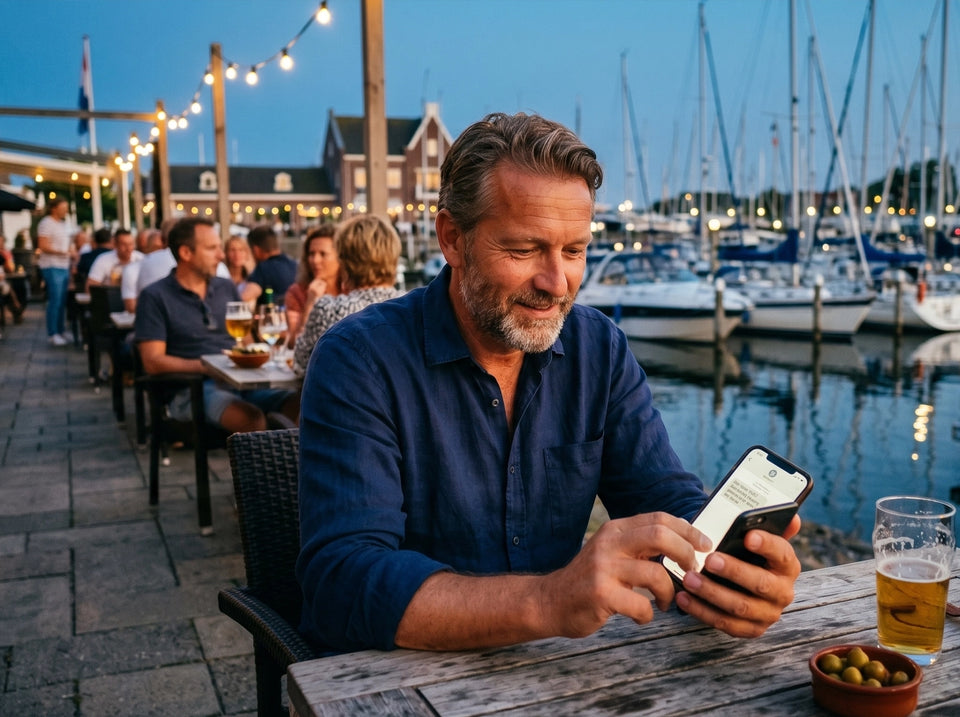 Geen wifi? Geen probleem.